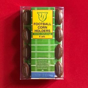 LSU football corn holders. 8 pieces (4 sets). NEW!